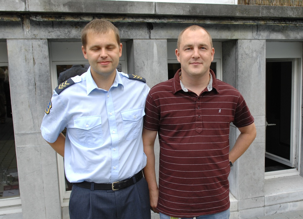 SHAPE Officer Association barbecue