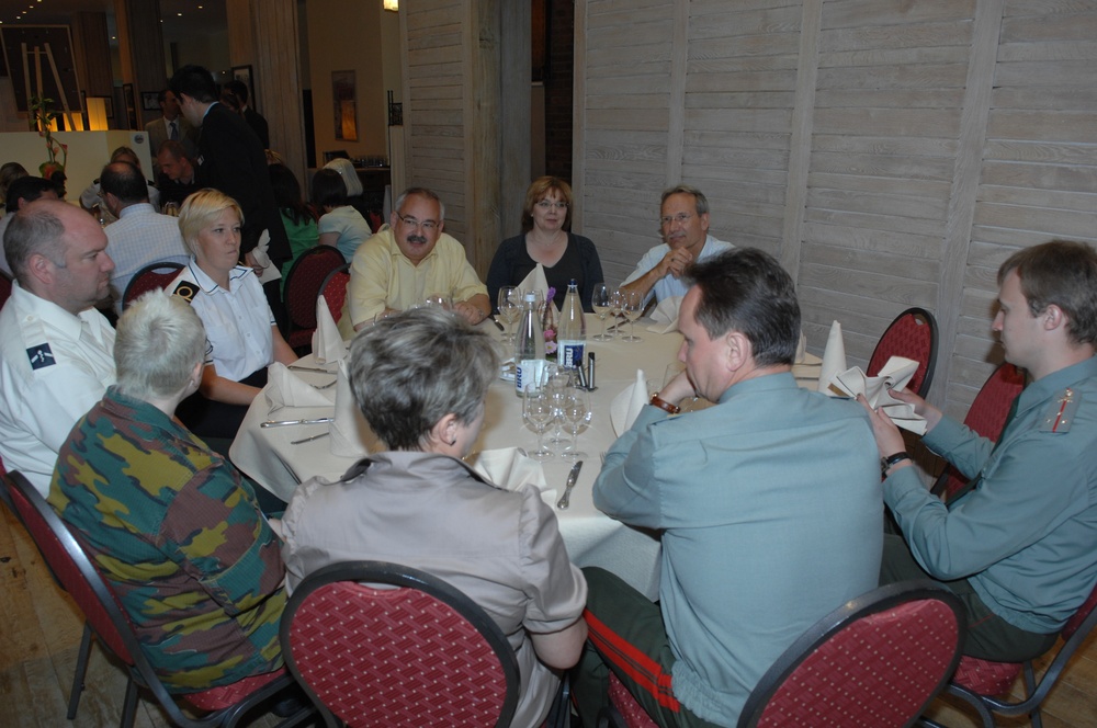 SHAPE Officer Association barbecue