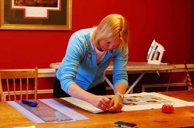 Prolific quilt-maker honored for outstanding service