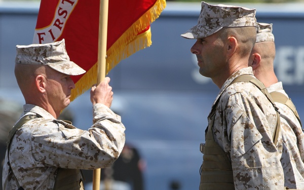 1st Marines welcomes home new leader