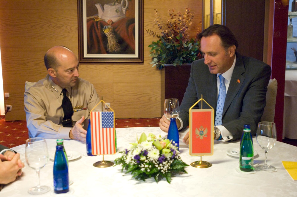 Bi-lateral talks between NATO and Montenegro