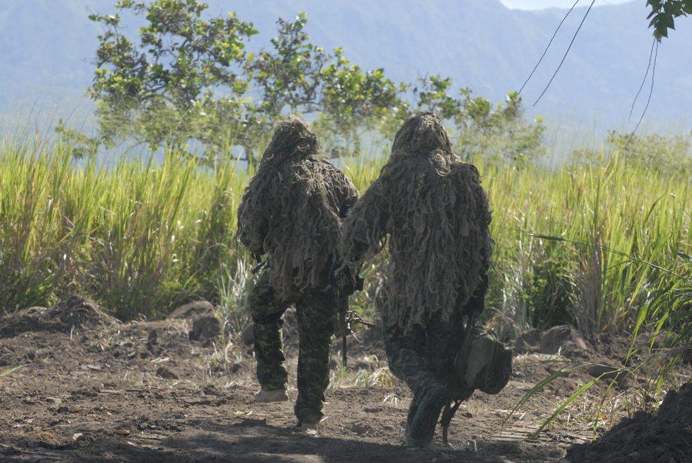 Fuerzas Comando 2012 sniper stalk event