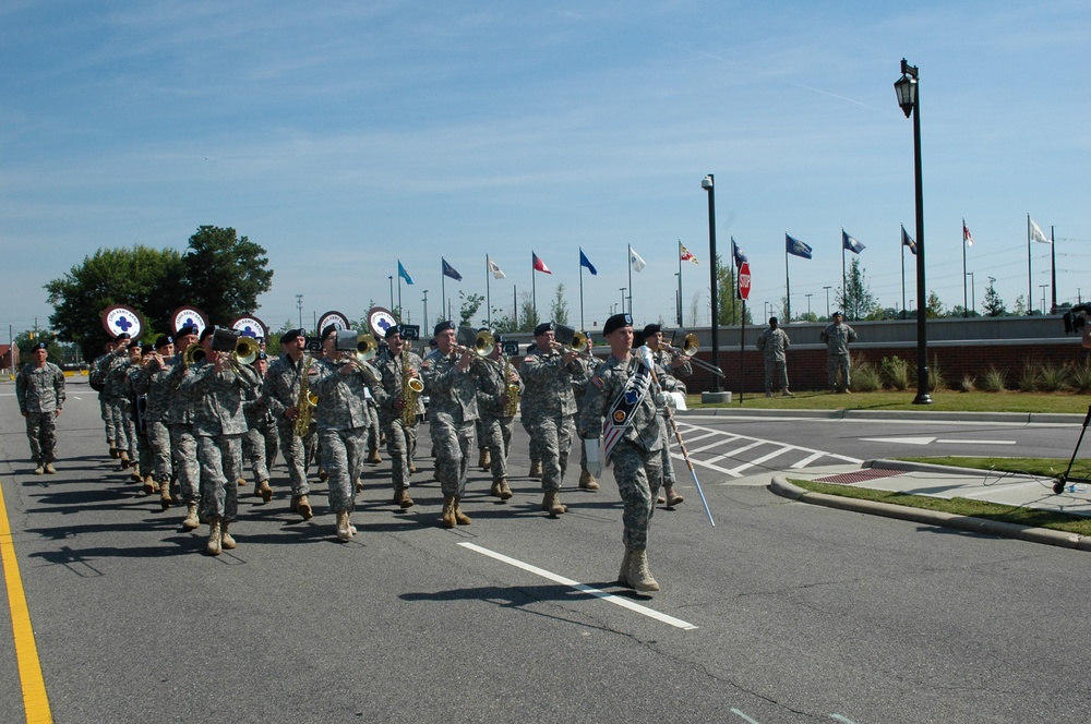 USARC band adds to change of command pageantry