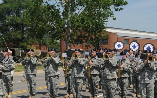 USARC band adds to change of command pageantry