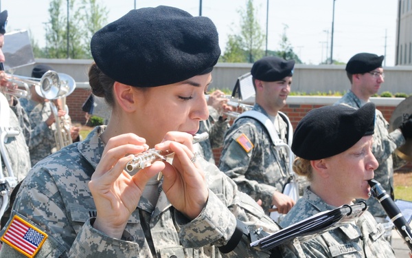 USARC band adds to change of command pageantry