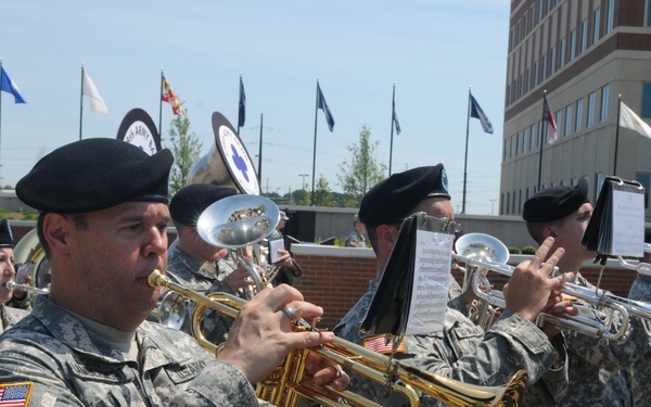 USARC band adds to change of command pageantry