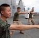 ROK Marines teach U.S. Marines a class aboard USS New Orleans