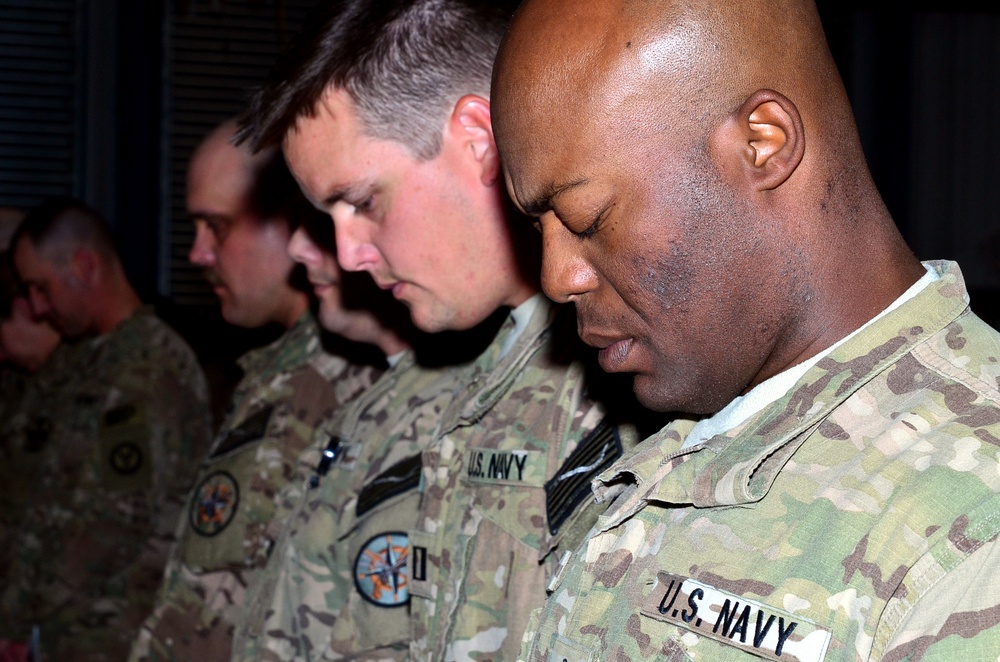 Task Group Trident commemorates Midway