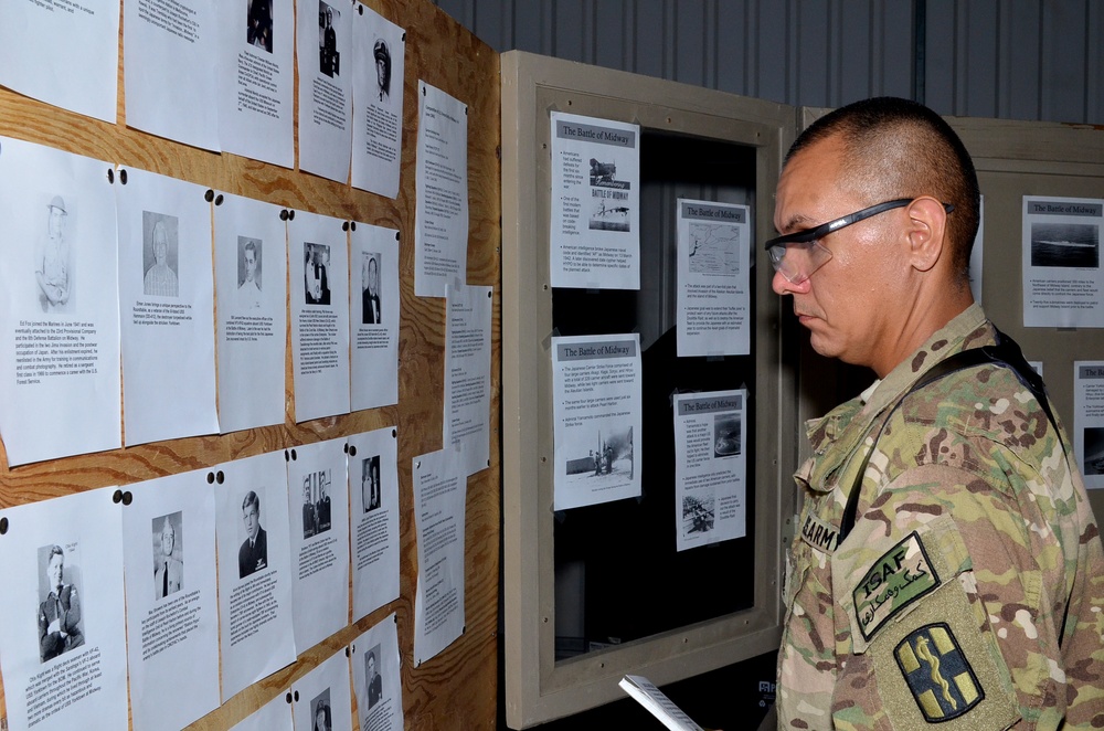 Task Group Trident commemorates Midway