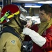 USS Taylor replentishment at sea