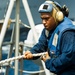 USS Taylor replentishment at sea