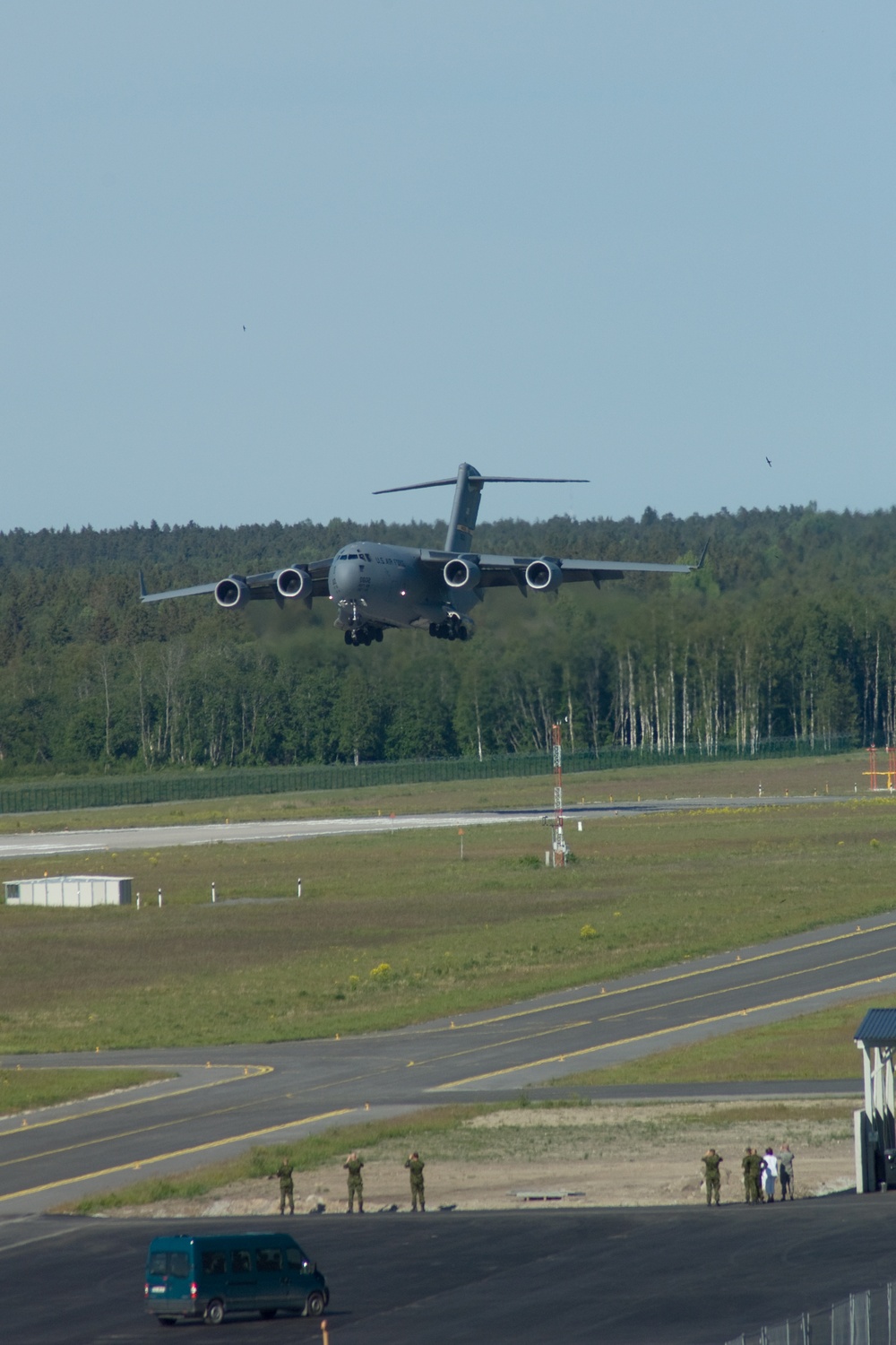C-17 lands in Estonia