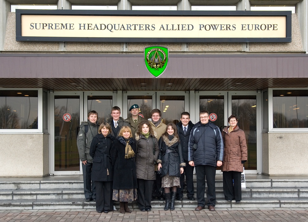 Group photo - Polish journalists