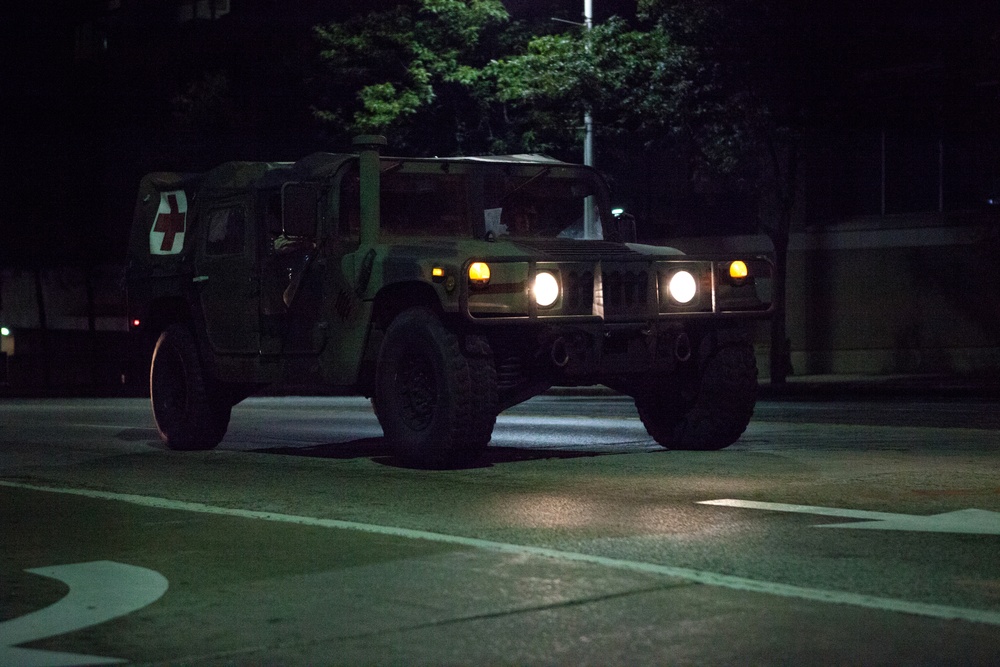 Marine Week Cleveland vehicle rollout