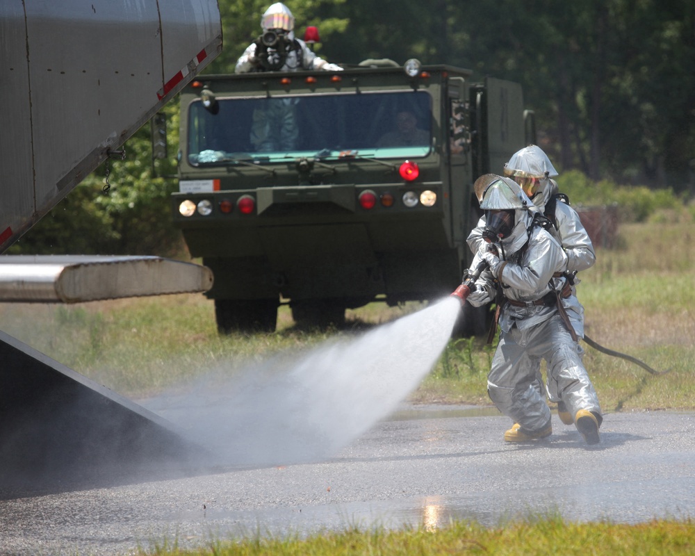 MCAS Beaufort Fire Drills