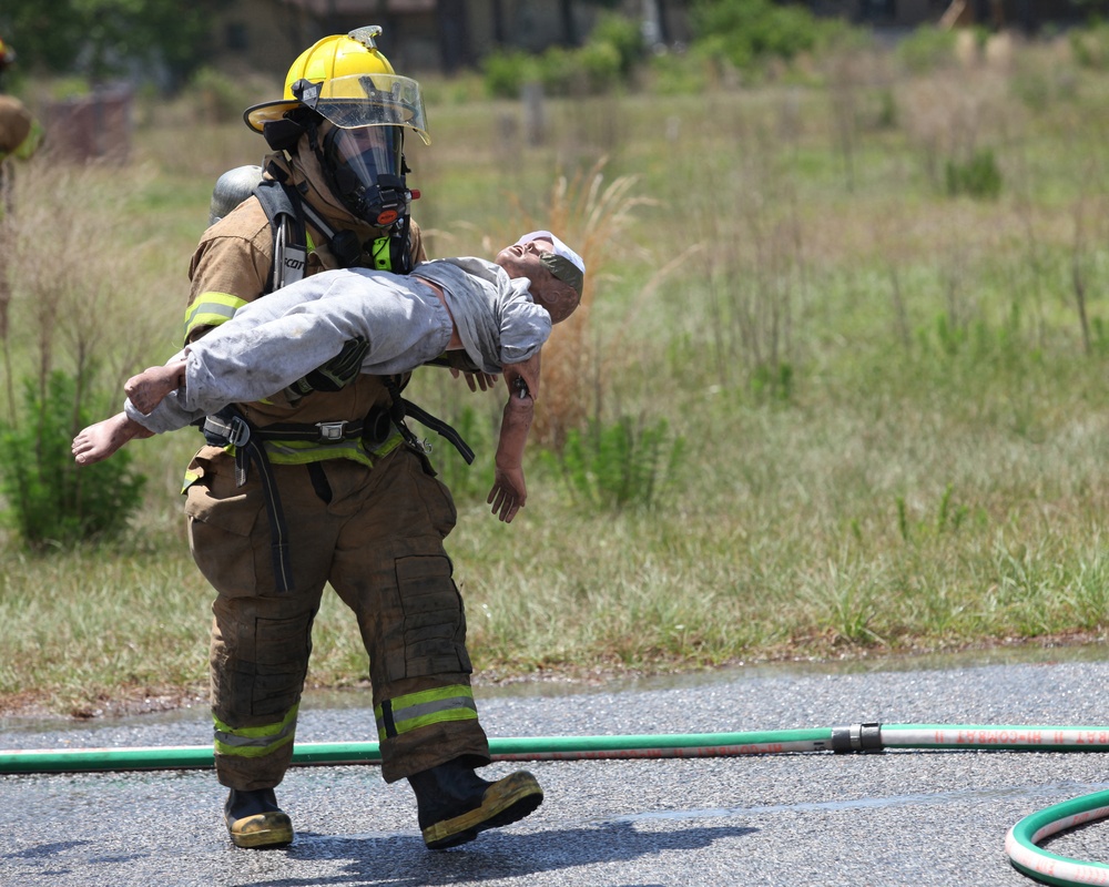 MCAS Beaufort Fire Drills