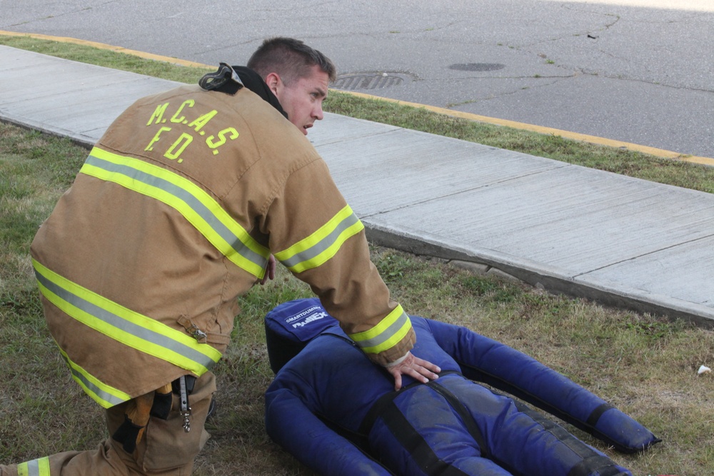 MCAS Beaufort Fire Drills