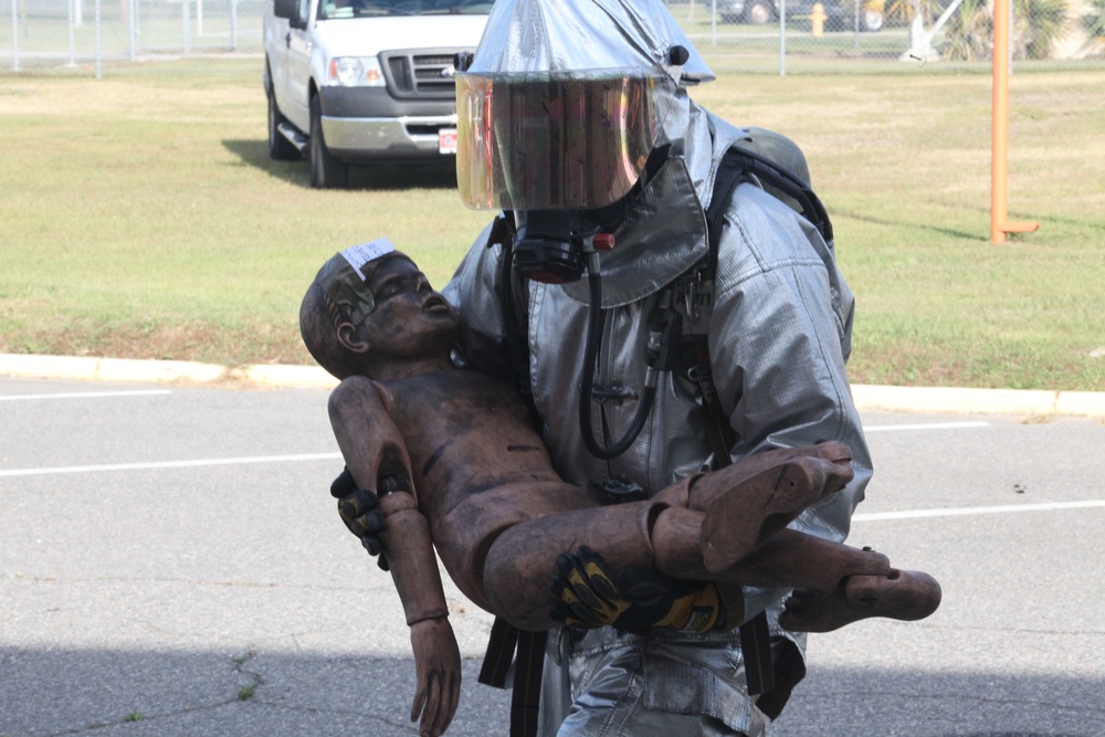 MCAS Beaufort Fire Drills