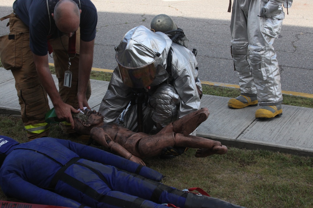 MCAS Beaufort Fire Drills