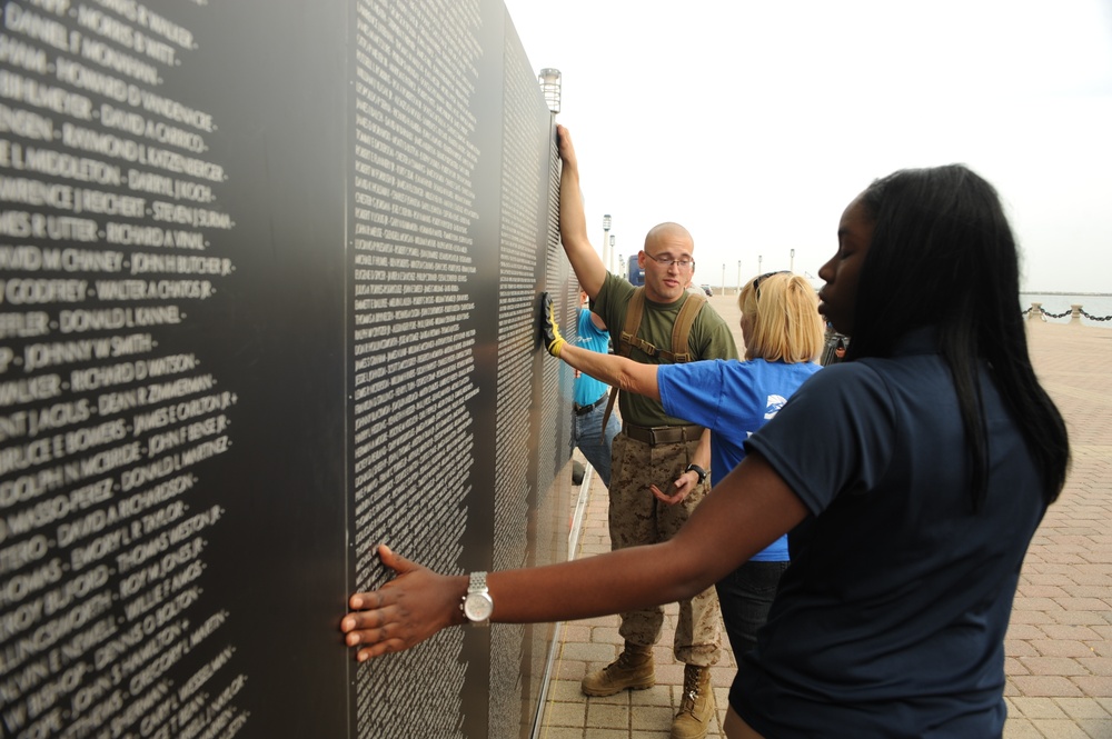 Voinovich Park Memorial