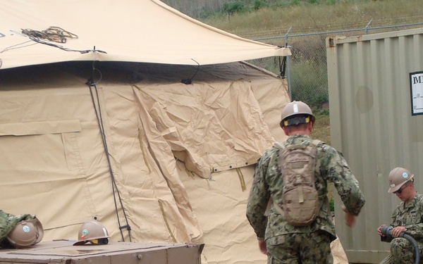 CBMU 202 conducts Expeditionary Medical Facility Exercise