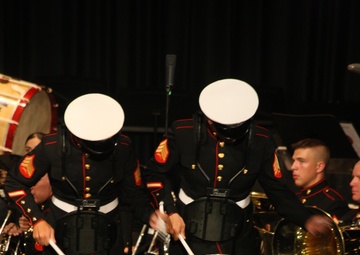 The Parris Island Marine Band, Westhill High School, Stamford, Conn.