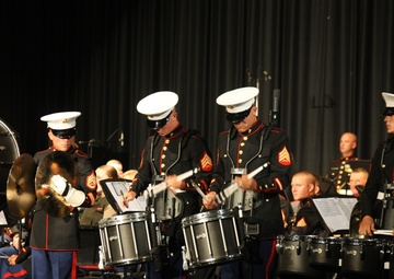 The Parris Island Marine Band, Westhill High School, Stamford, Conn.