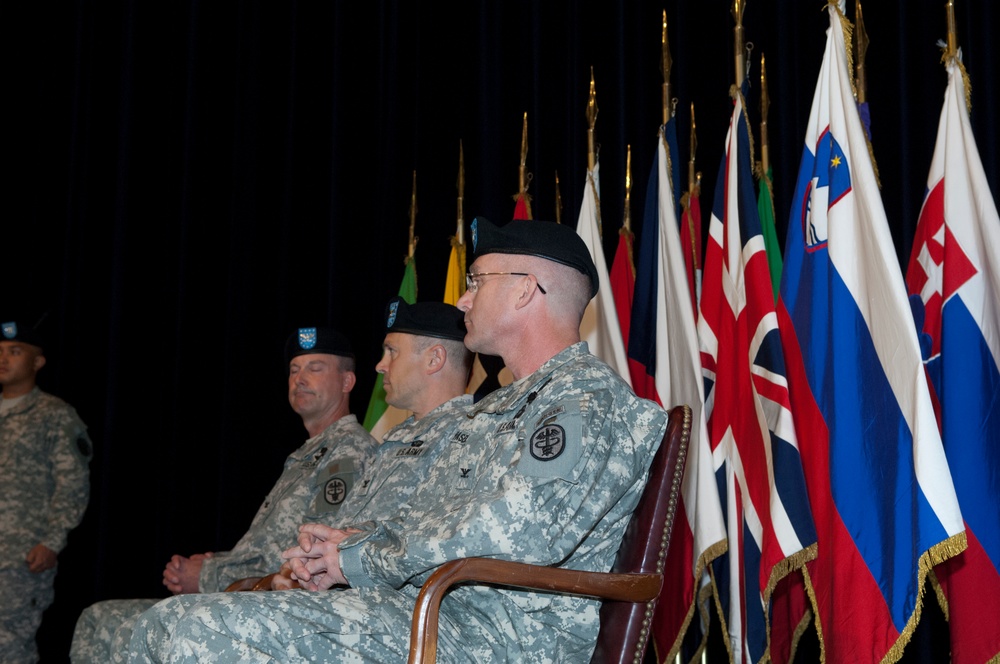 SHAPE Health Clinic change of command