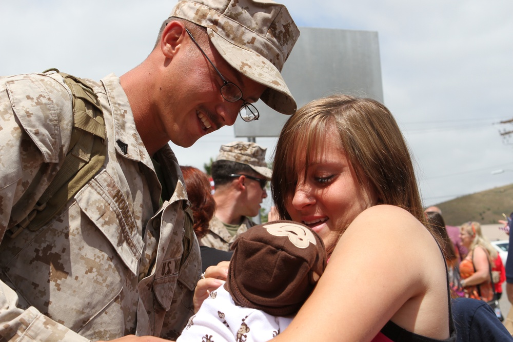 1st Recon welcomes final Marines home from Afghanistan