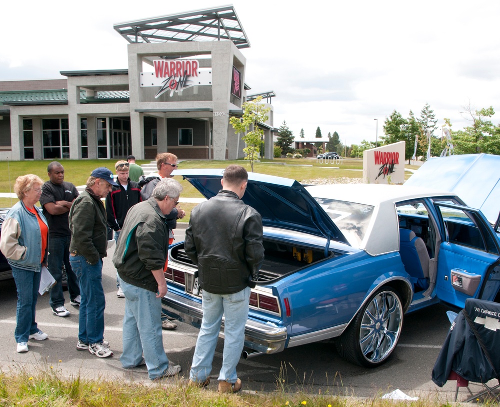 Soldiers and airmen bring the bling at 2nd annual car, bike show