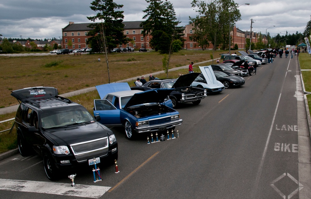 Soldiers and airmen bring the bling at 2nd annual car, bike show