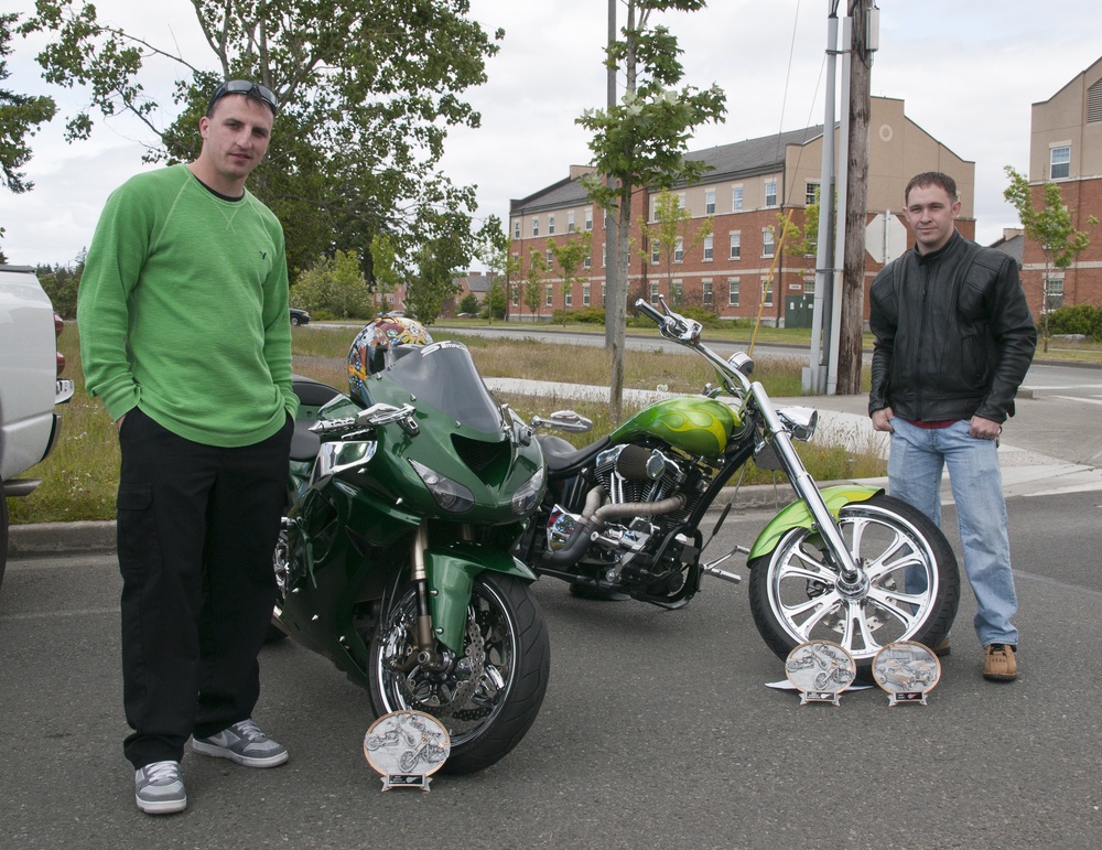 Soldiers and airmen bring the bling at 2nd annual car, bike show