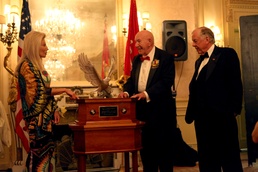 Flying Leathernecks honored during banquet