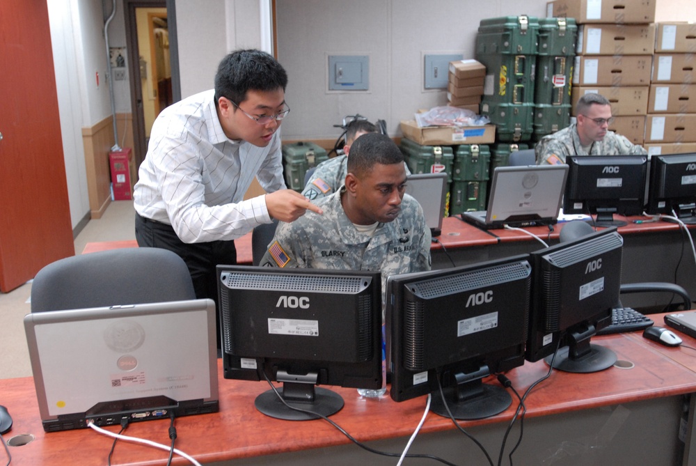 19th ESC soldiers take part in the BCS3 training course