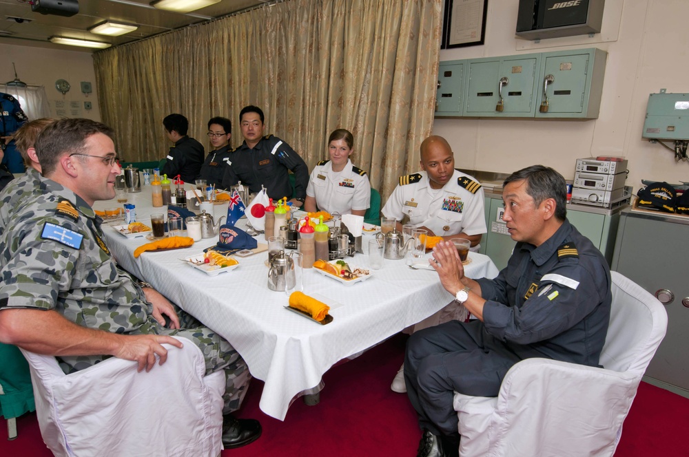 Training at Exercise Pacific Bond 2012