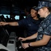 USS George Washington sailors train