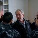 Former President George H.W. Bush aboard USS George H.W. Bush