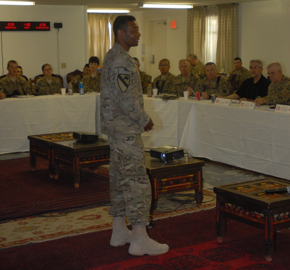 US Army Chief of Engineers visits JTF Empire Soldiers in Afghanistan