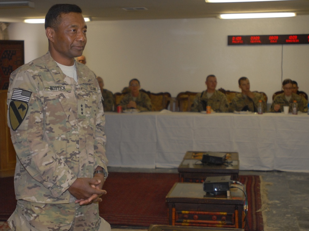 US Army Chief of Engineers visits JTF Empire Soldiers in Afghanistan