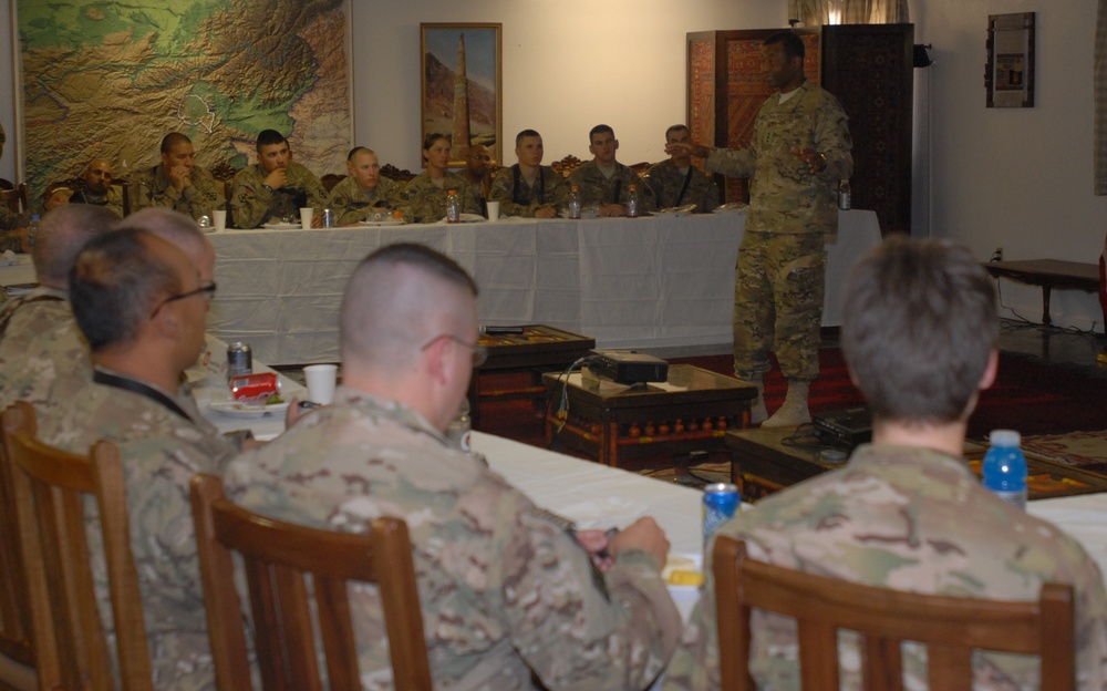 US Army Chief of Engineers visits JTF Empire Soldiers in Afghanistan