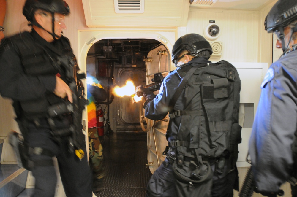 SWAT training exercise