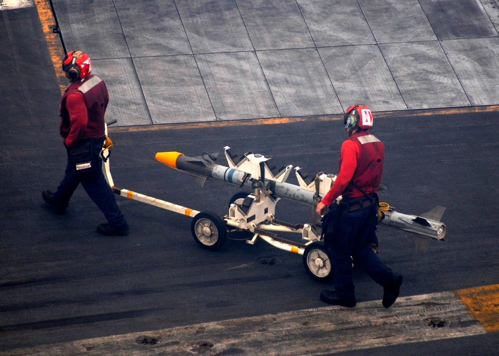 USS Abraham Lincoln flight operations