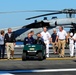 Former President George H.W. Bush aboard USS George H.W. Bush