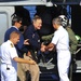 Former President George H.W. Bush aboard USS George H.W. Bush