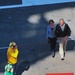 Former President George H.W. Bush aboard USS George H.W. Bush