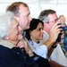 Former President George H.W. Bush aboard USS George H.W. Bush