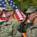 Change of command ceremony at Naval Amphibious Base Coronado