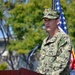 Change of command ceremony at Naval Amphibious Base Coronado