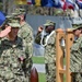 Change of command ceremony at Naval Amphibious Base Coronado