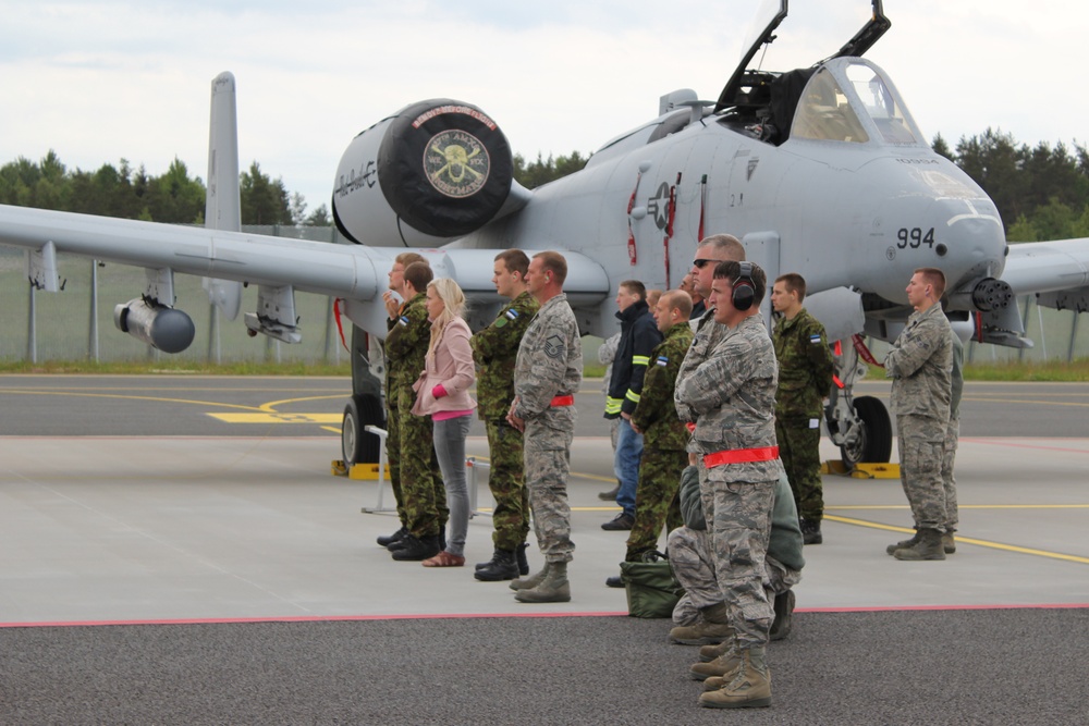 Michigan Air National Guard deploys to Estonia in support of Saber Strike 2012